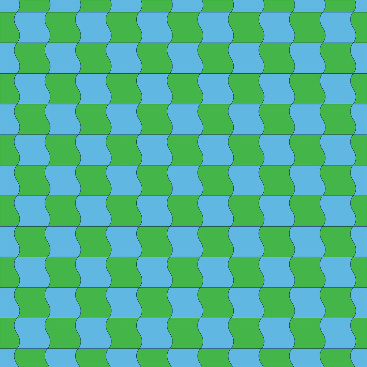Ruby Star Society Sugar Cone 2 - Wavy Checks in Verdant - PREORDER
