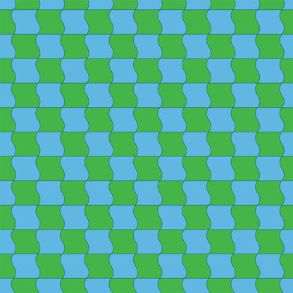 Ruby Star Society Sugar Cone 2 - Wavy Checks in Verdant - PREORDER