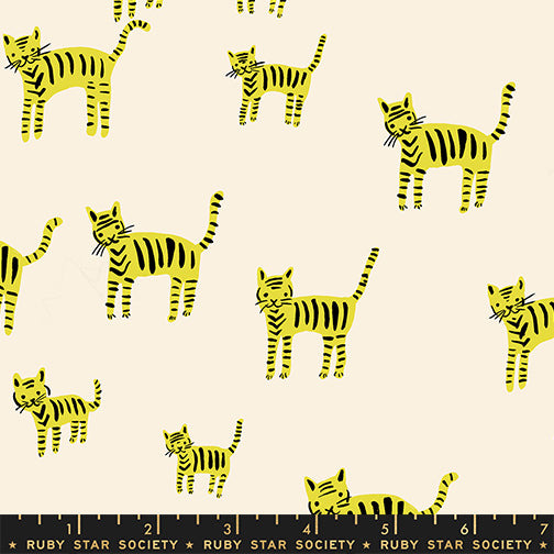 PRE-ORDER Catnap Tiger Stripes in Citron