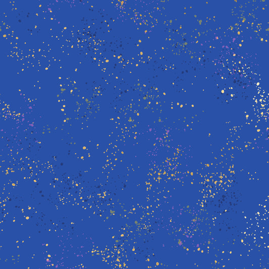 Ruby Star Speckled in Metallic Blue Ribbon - PREORDER