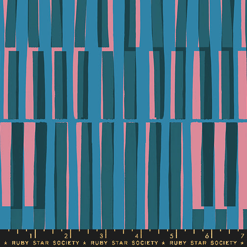 Ladders 30s and Retro Geometrics Novelty Vintage Stripes cotton fabric