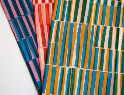 PRE-ORDER Geometry Ladders Chambray
