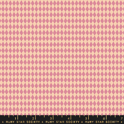Harlequin Geometrics Diamonds Blender 100% cotton fabric geometry plum by ruby star society