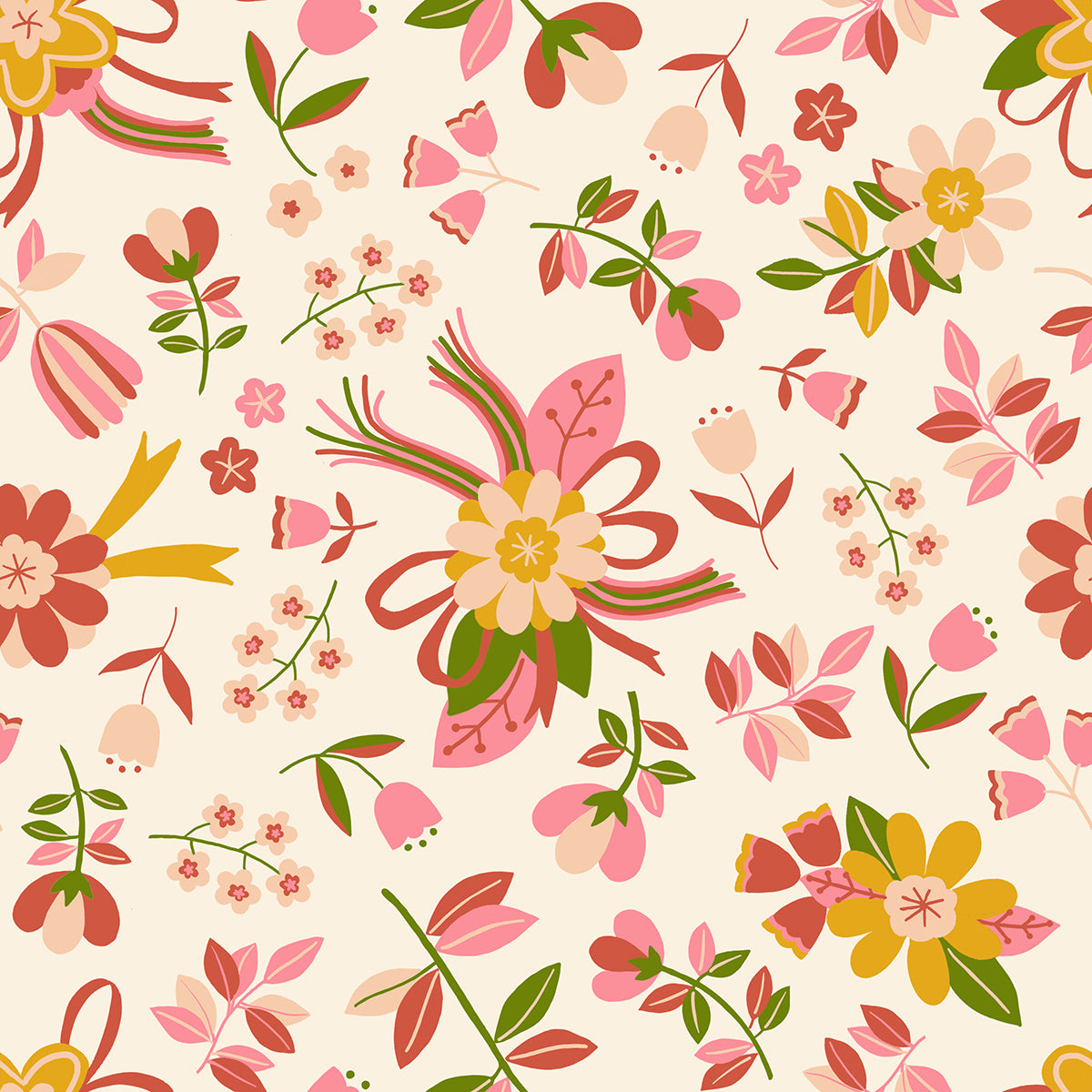Ruby Star Society Corsage - Nosegay in Natural - PREORDER