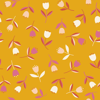 Ruby Star Society Corsage - Tiny Tulips in Goldenrod - PREORDER