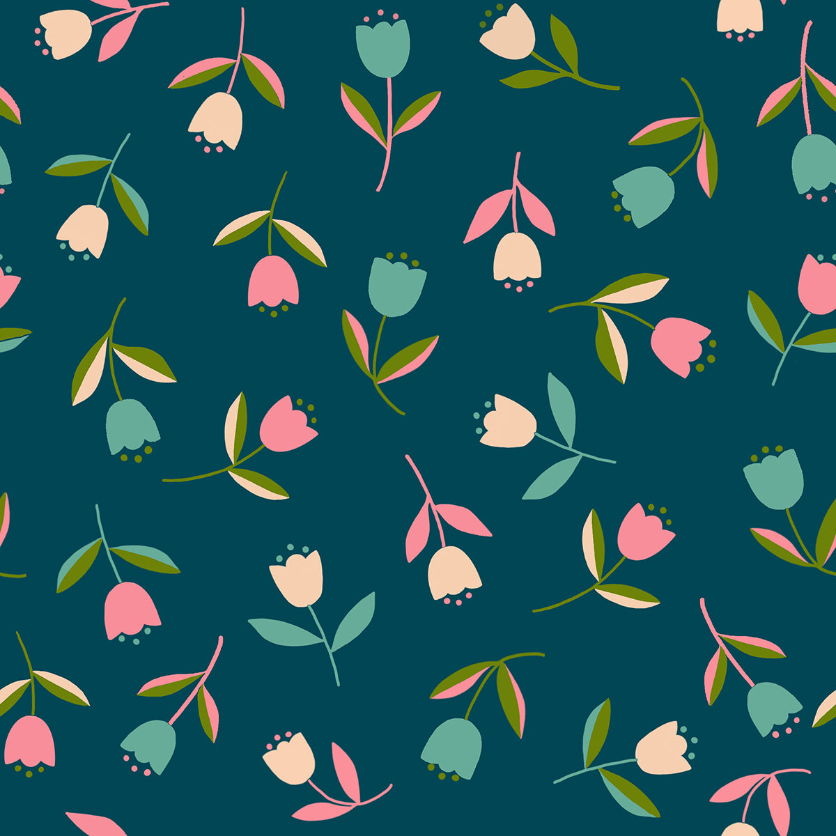 Ruby Star Society Corsage - Tiny Tulips in Galaxy - PREORDER