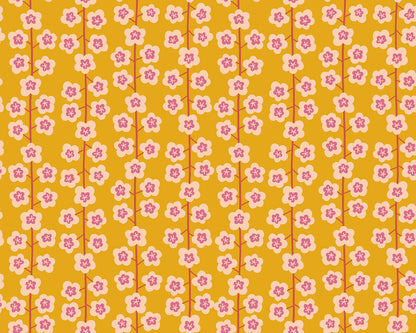 Ruby Star Society Corsage - Baby's Breath in Goldenrod - PREORDER