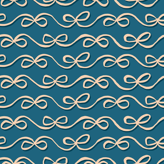 Ruby Star Society Corsage - Bows in Teal - PREORDER