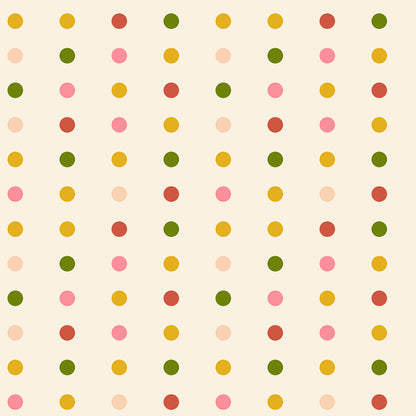 Ruby Star Society Corsage - Swatch Dots in Multi - PREORDER