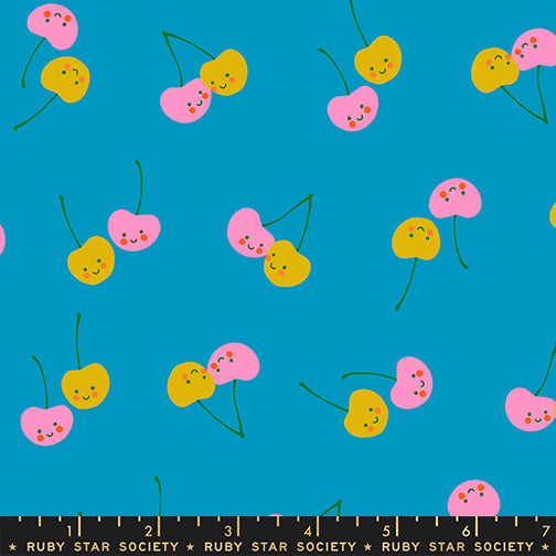 Trinketry Cherry Friends Bright Blue