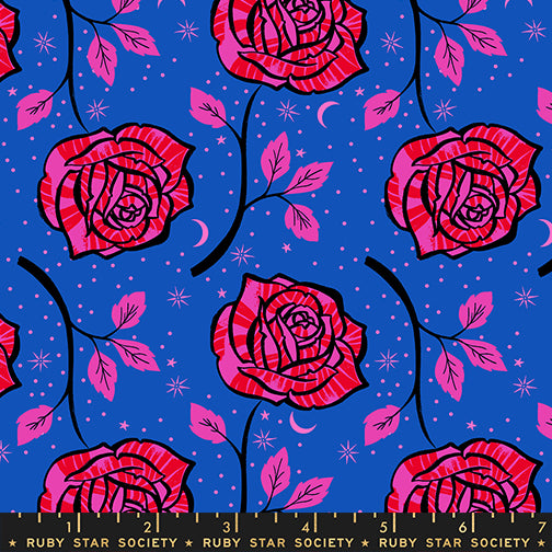Ruby Star Society Ink Shop – Ink Rose in Blue Ribbon