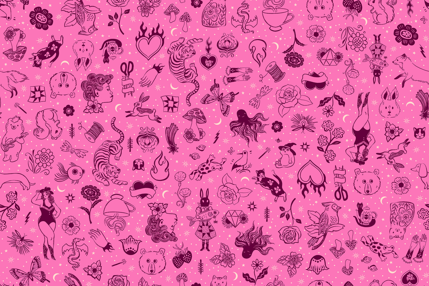 Ruby Star Society Ink Shop – Tattoo Flash in Lipstick