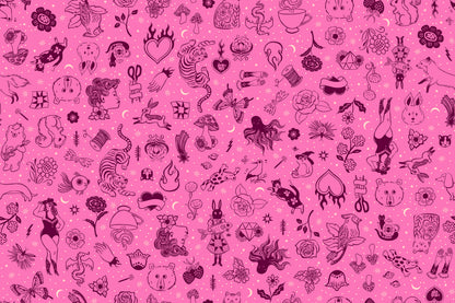 Ruby Star Society Ink Shop – Tattoo Flash in Lipstick