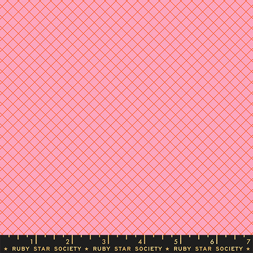 Ruby Star Society Sugar Cone 2 - Grid on Point in Posy - PREORDER