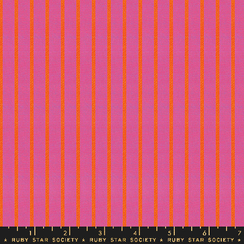 Warp & Weft Ooh Lucky Lucky Apron Stripe Heliotrope