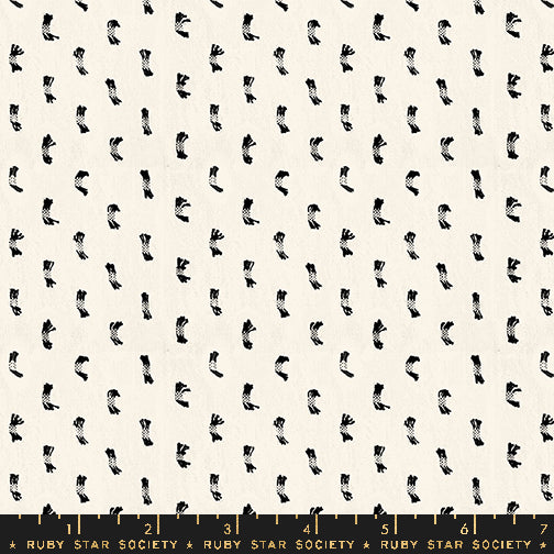 black white Flicker wovens garment dot