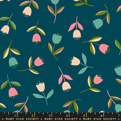 Ruby Star Society Corsage - Tiny Tulips in Galaxy - PREORDER