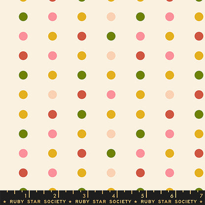 Ruby Star Society Corsage - Swatch Dots in Multi - PREORDER