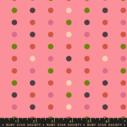 Ruby Star Society Corsage - Swatch Dots in Sorbet - PREORDER