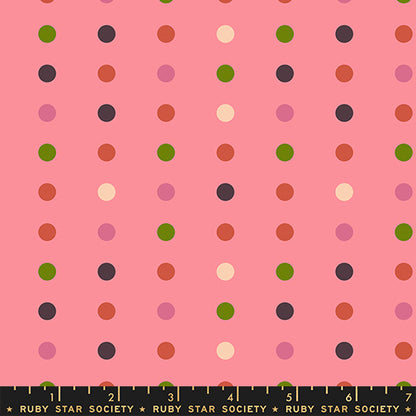 Ruby Star Society Corsage - Swatch Dots in Sorbet - PREORDER