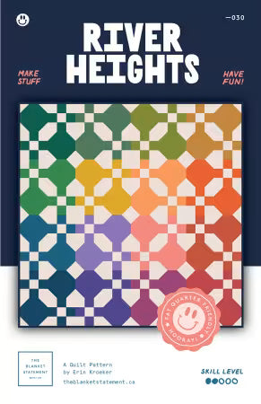 River Heights Quilt Pattern - The Blanket Statement