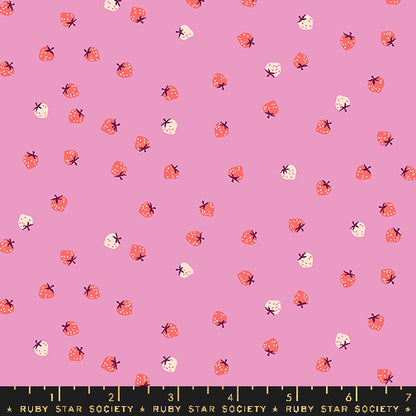 pink mini berry novelty strawberry retro kitsch