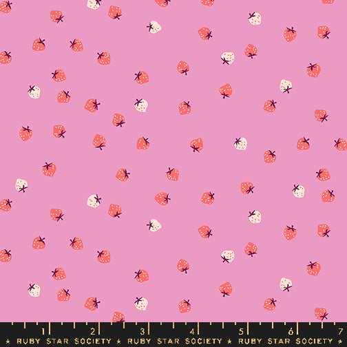 pink mini berry novelty strawberry retro kitsch