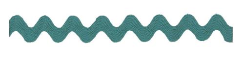 Jumbo Rick Rack in Aqua