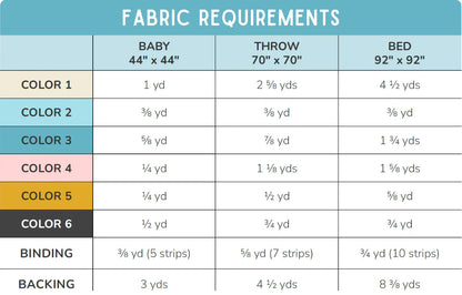 Aria Quilt Pattern by Toad & Sew - Paper Pattern