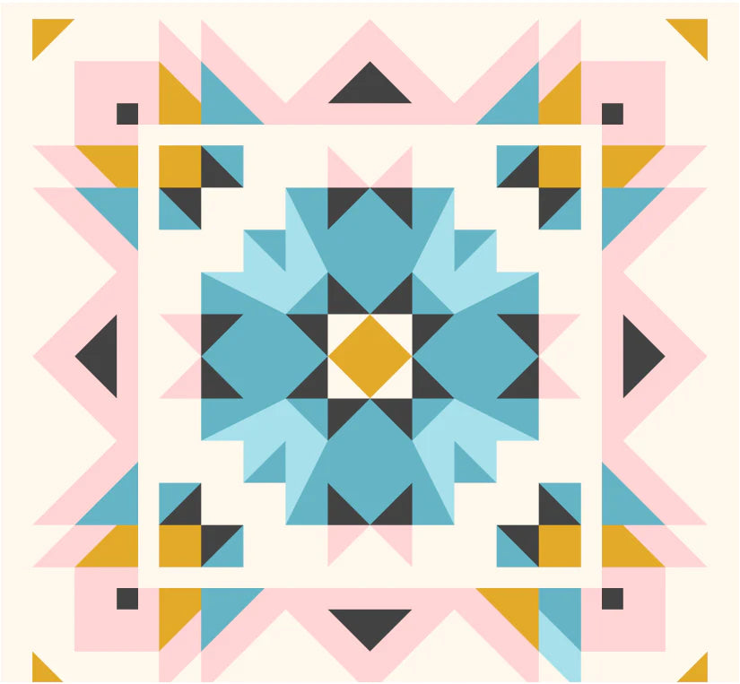 Aria Quilt Pattern by Toad & Sew - Paper Pattern