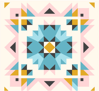 Aria Quilt Pattern by Toad & Sew - Paper Pattern