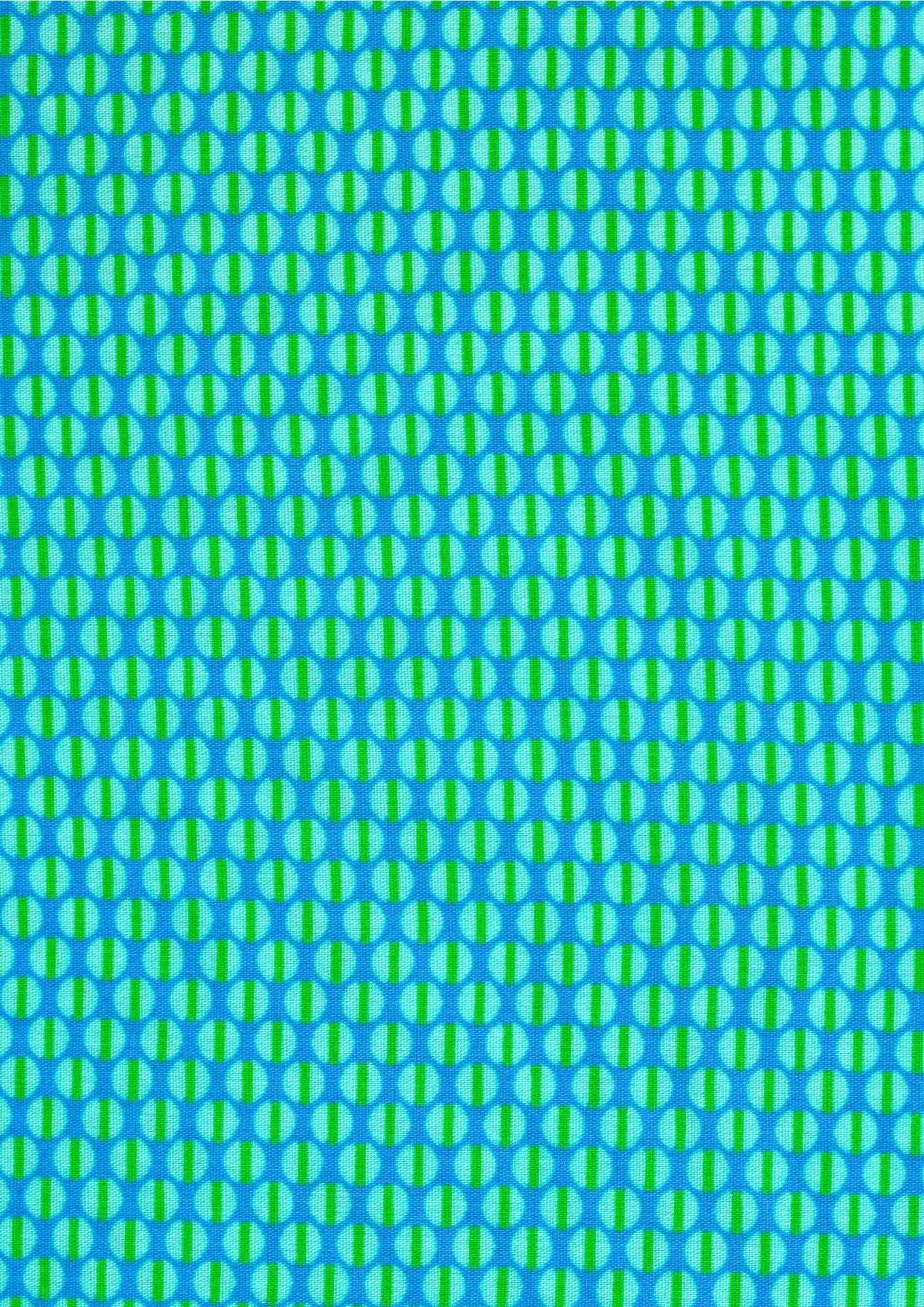 Petit Pan Cotton Coupon - Calypso Bright Blue