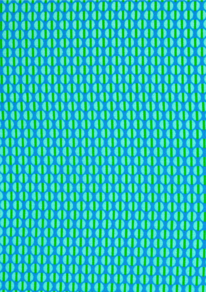 Petit Pan Cotton Coupon - Calypso Bright Blue
