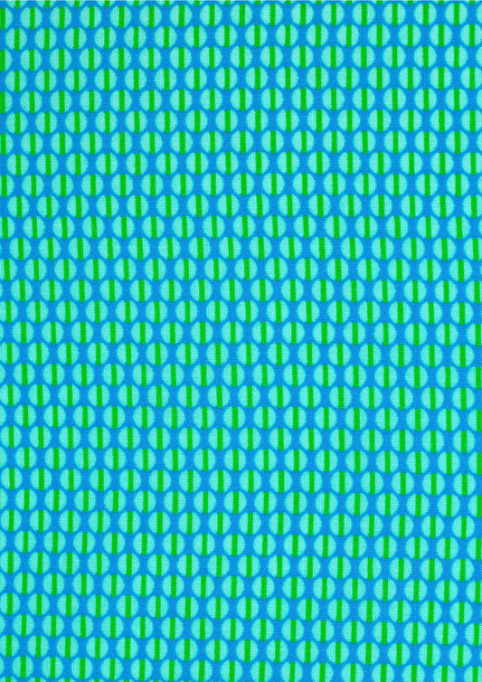 Petit Pan Cotton Coupon - Calypso Bright Blue
