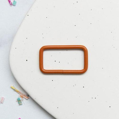 1.5" Rectangle Ring Hardware - 2 pack