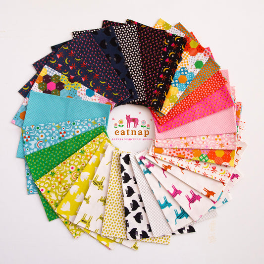 Catnap Fat Quarter Bundle – 27 Pieces