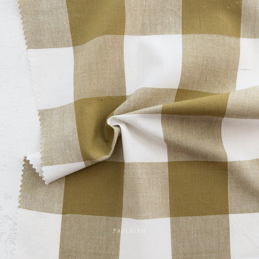 Large Camp Gingham in Moss