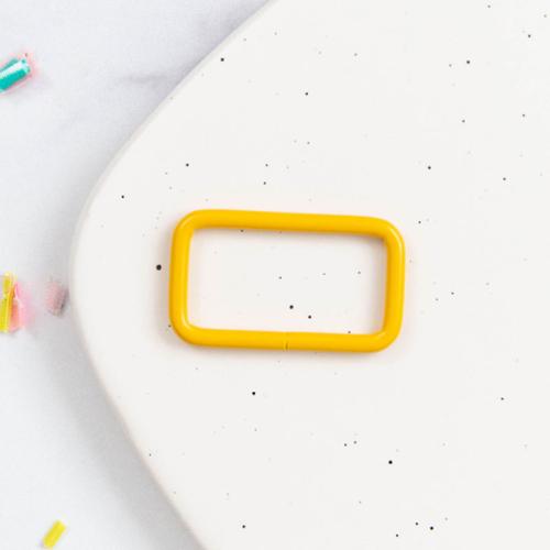 1.5" Rectangle Ring Hardware - 2 pack