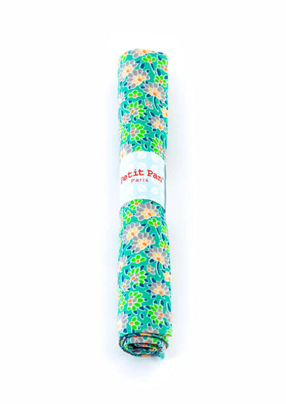 Petit Pan Cotton Coupon - Green Calendula