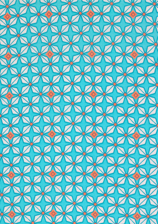 Petit Pan Cotton Coupon - Helium Azure