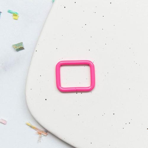 1" Rectangle Ring Hardware - 2 pack