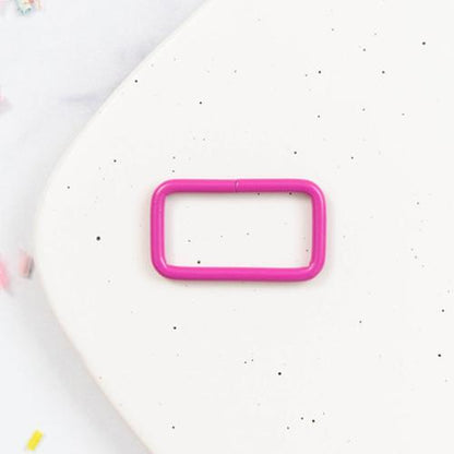 1.5" Rectangle Ring Hardware - 2 pack