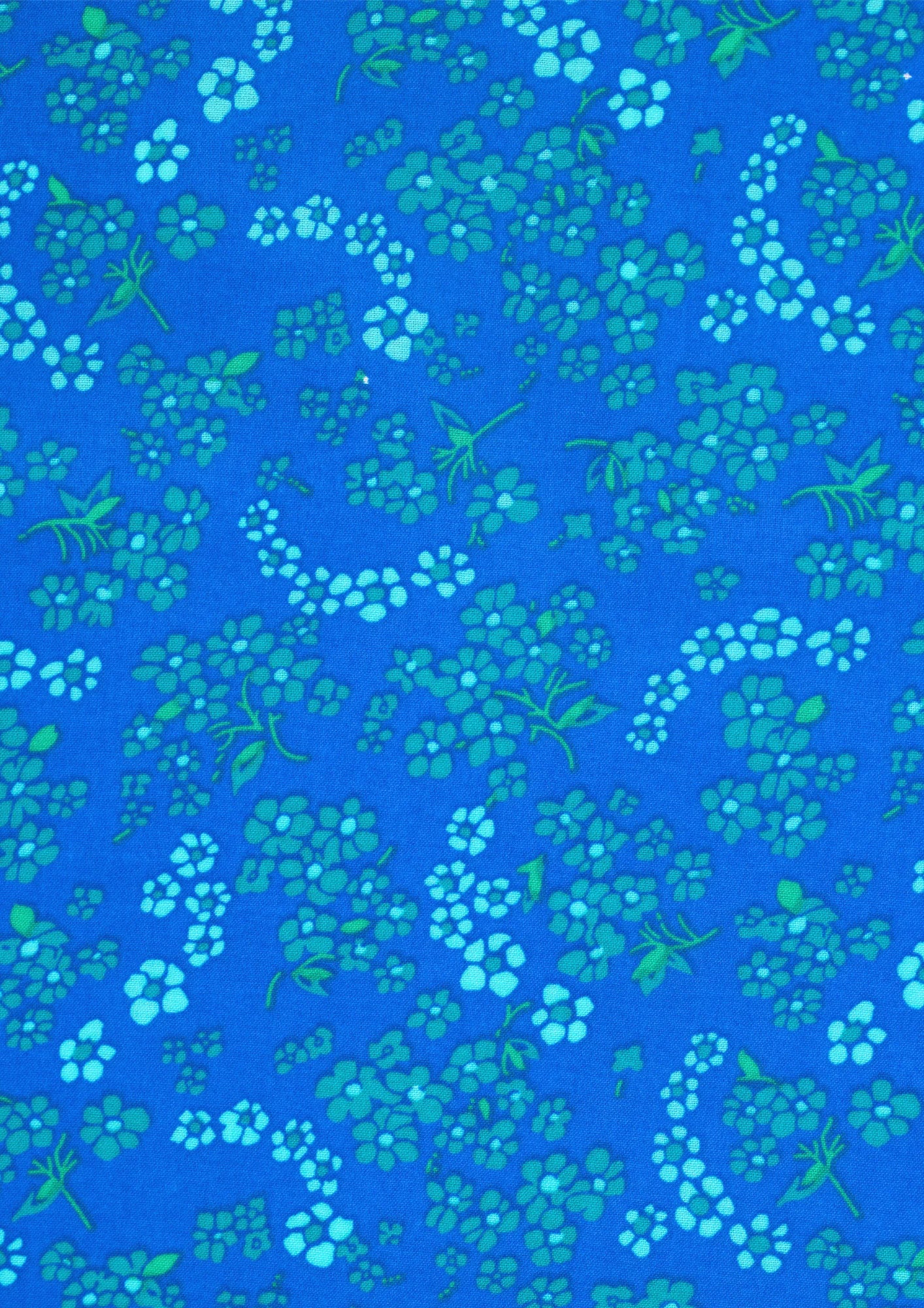 Petit Pan Printed Cotton – Hanako in Blue