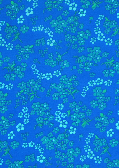 Petit Pan Printed Cotton – Hanako in Blue