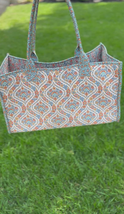 Quilted Bianca Tote