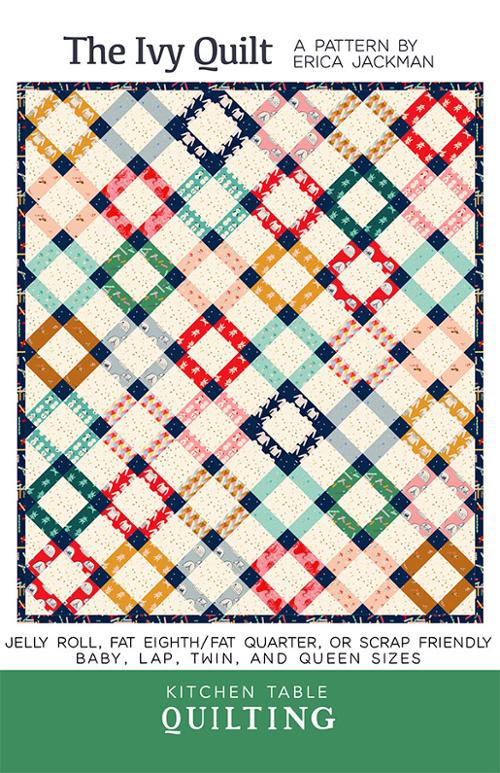 The Ivy Quilt Pattern by Kitchen Table Quilting
